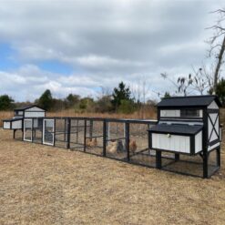 Alternative view of PETCOSSET PET27 116"L Extra Large Chicken Coop with Nesting Boxes Chicken House for 4 Chickens,Black